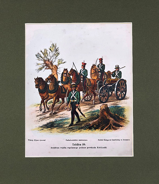 Wojsko Polskie Kościuszki, 1894