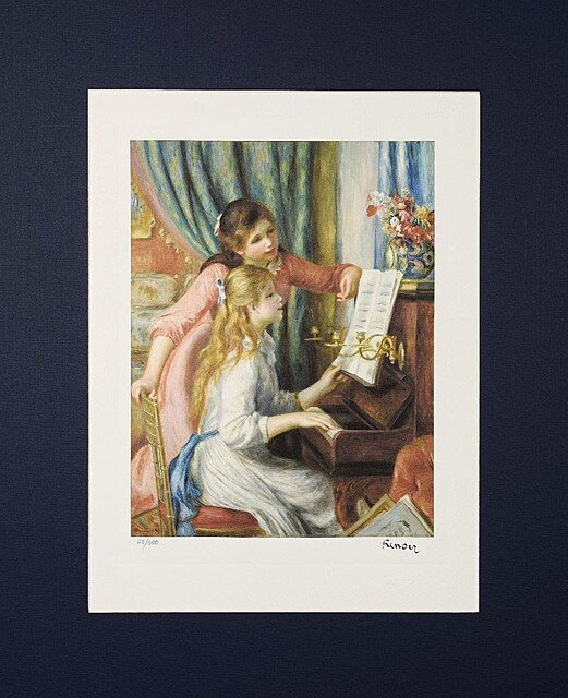 Młode damy przy pianinie, (1892)