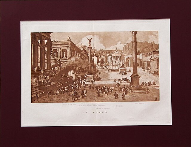 Forum Romanum,1901