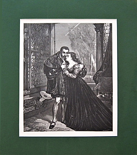 Zygmunt August i Barbara Radziwiłłówna, 1876