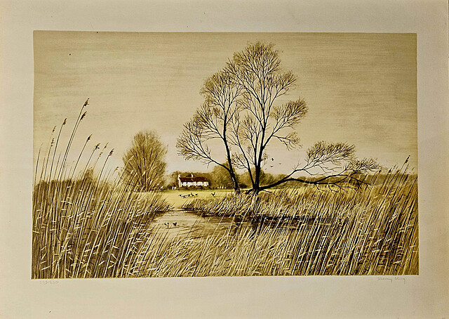 Pejzaż z Leighton Moss, 1988