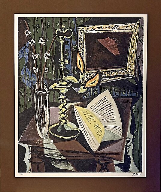 Nature morte au chandelier (Martwa natura ze świecznikiem), (1937)