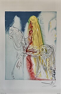 Lady Godiva, Z cyklu: Les Chevaux de Dali (Daliinian Horses), 1983