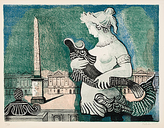 "Plac de la Concorde w Paryżu", 1955 rok