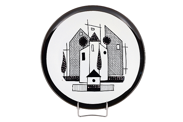 Patera dekoracyjna, Zakłady Porcelitu Stołowego "Pruszków" w Pruszkowie