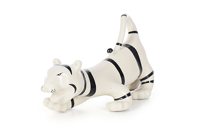 Figurka "Tygrys", Zakłady Porcelany i Porcelitu w Chodzieży