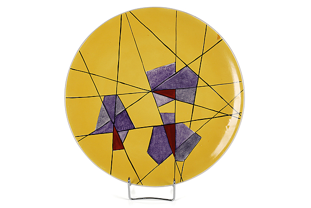 Patera dekoracyjna "Fiołki", 1958