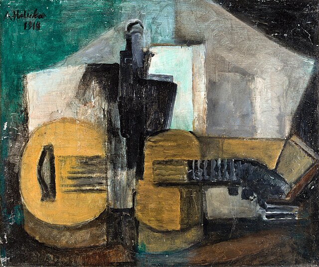 Still life with guitar