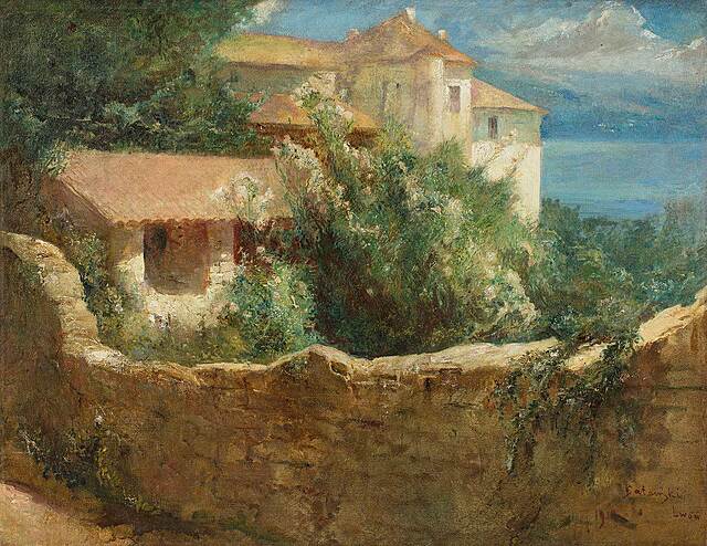 Pejzaż czarnomorski, ok. 1910