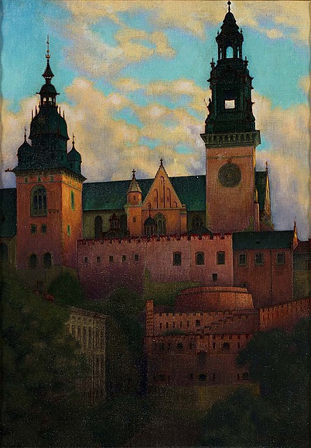 Wawel od ul. Straszewskiego, 1919