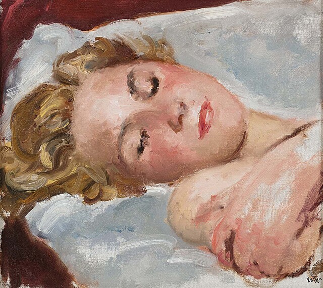 Śpiąca, ok. 1935 