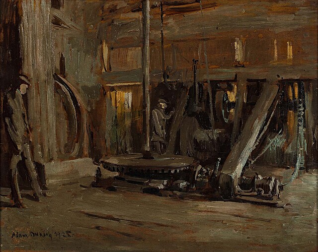 W młynie, 1925