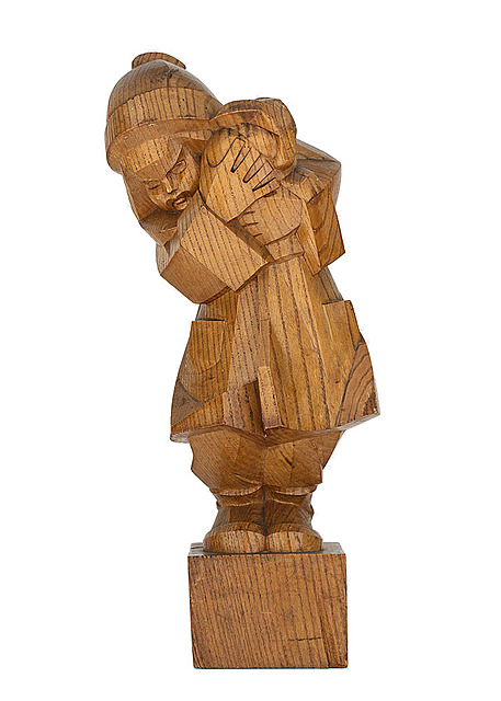 Dziewczynka z królikiem, 1936