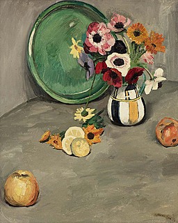 Anemony i jabłka, 1919