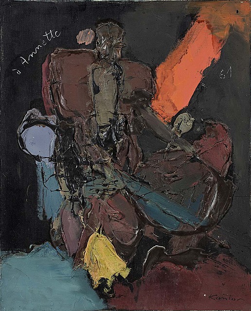 Bez tytułu, 1961 (à Annette)