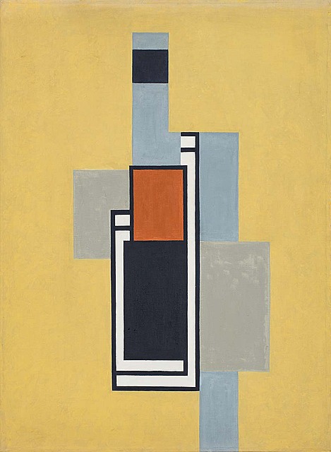 Żółty obraz, 1958 (Żółte miasto)