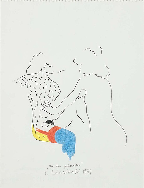 Błękitna pończocha, 1977