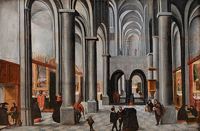 Pieter Neefs młodszy - warsztat