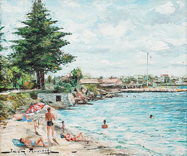 Na plaży