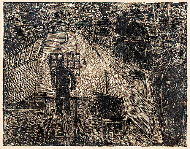 W pracowni, z cyklu "Wnętrza", 1961