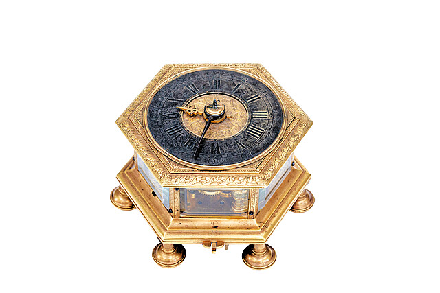 Zegar kaflowy, Joseph Geümller, Głogów, ok. 1700