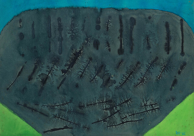 Bez tytułu z cyklu Góra, 1962