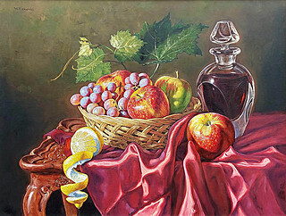 Martwa natura z karafką, 2015
