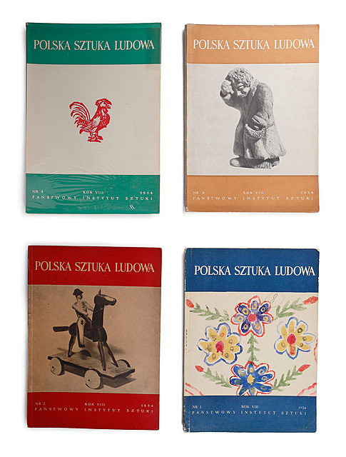 Polska Szuka Ludowa, nr: 1,2,4,6, 1954