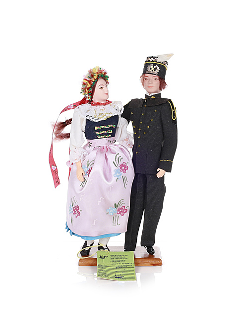 Figurka "Para śląska", lata 80.