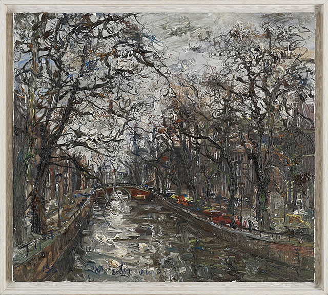 Kanał w Amsterdamie, 1981