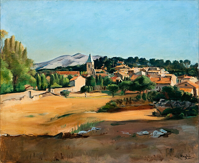 Miasteczko południa (Village du midi - "Les olives"), 1936