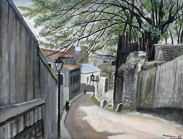 Uliczka (Ruelle Animee), 1936