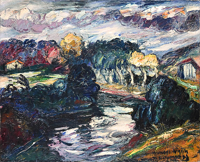 Wzburzony pejzaż (Paysage tourmente)
