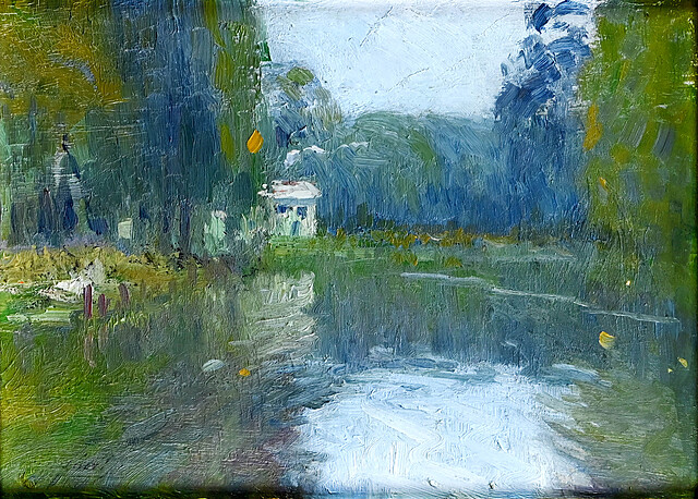 Pejzaż nad rzeką