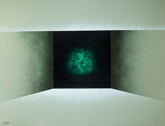 Z cyklu "Green Hole", 2022