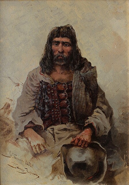 Hucuł z Kołomyi, 1880