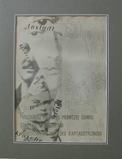 Fotokopia plakatu propagandowego (pocz.l.50.XX w.)