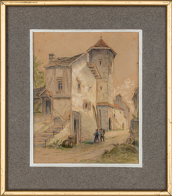 "W galicyjskim miasteczku", 1882 rok