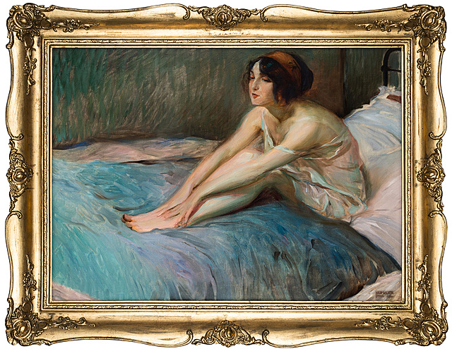 "W pościeli", 1911 rok