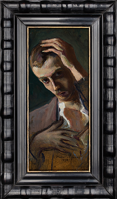 "Autoportret z młodości", 1898 rok
