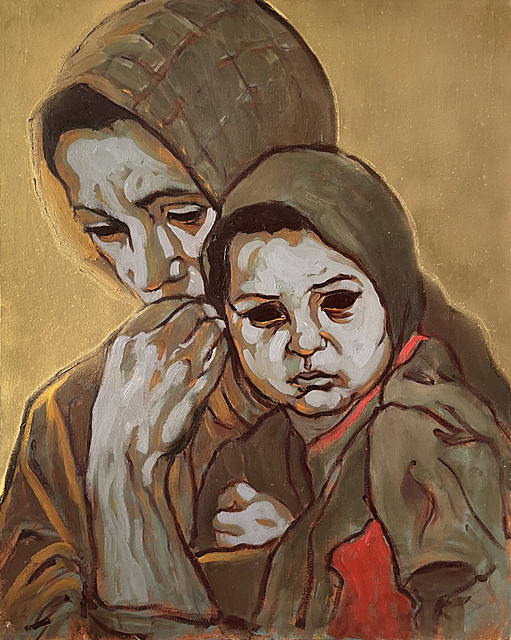 Matka z dzieckiem-Iraq, 2005