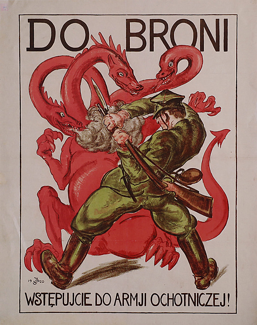 Do broni. Wstępujcie do Armji Ochotniczej! Projekt 1920, druk późniejszy
