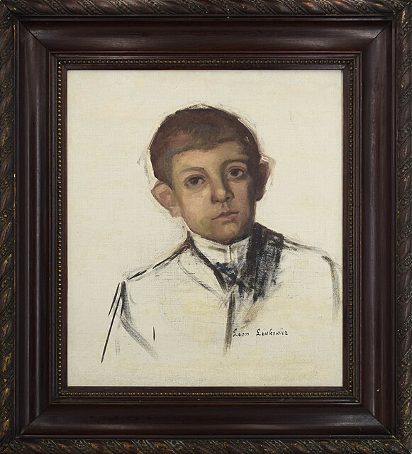 Portret chłopca - szkic