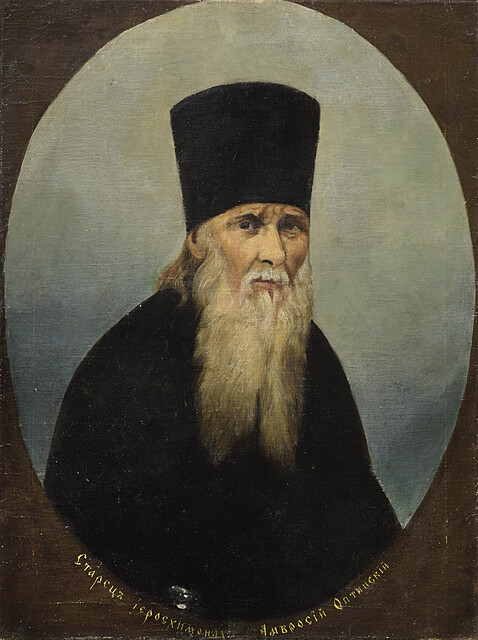 Święty Ambroży z Optiny - portret mnicha