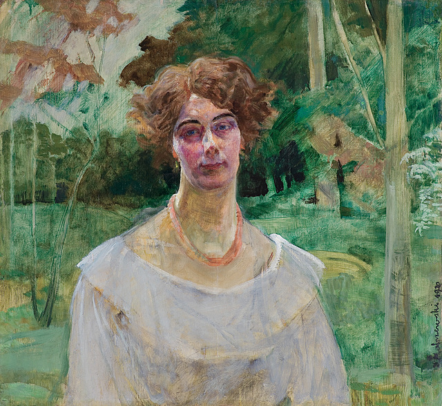 PORTRET SYNOWEJ – BRONISŁAWY, 1920
