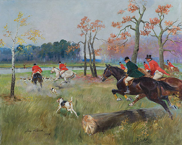 POLOWANIE NA JELENIA, 1937