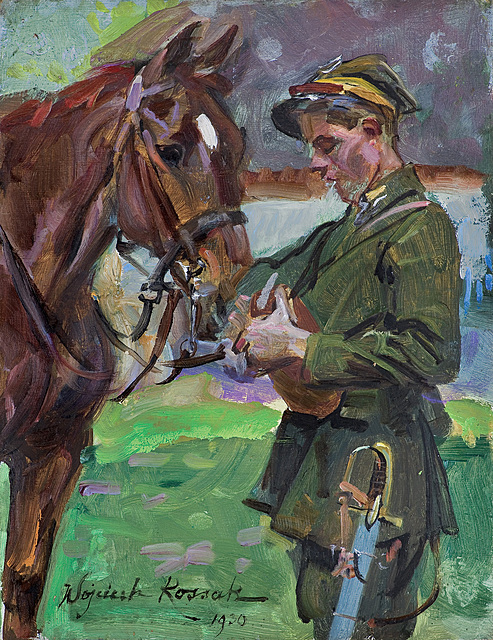 UŁAN Z KONIEM, 1930