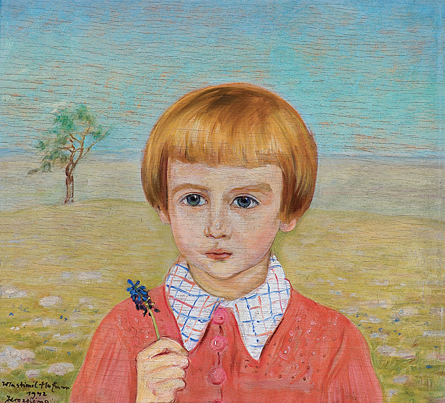 PORTRET Z SZAFIRKIEM, 1942