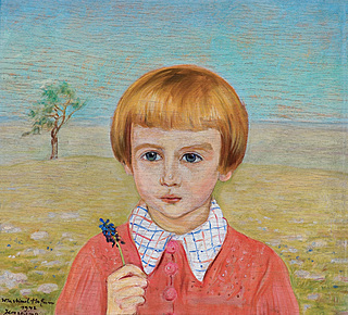PORTRET Z SZAFIRKIEM, 1942