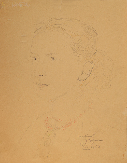 "Kobieta z naszyjnikiem" (1950)
